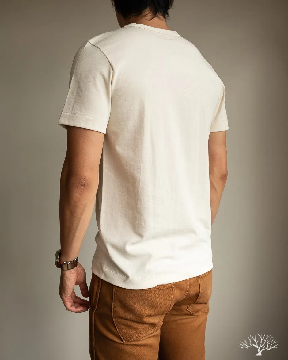 214 2-Thread Relaxed Crew Neck Tee - Nature