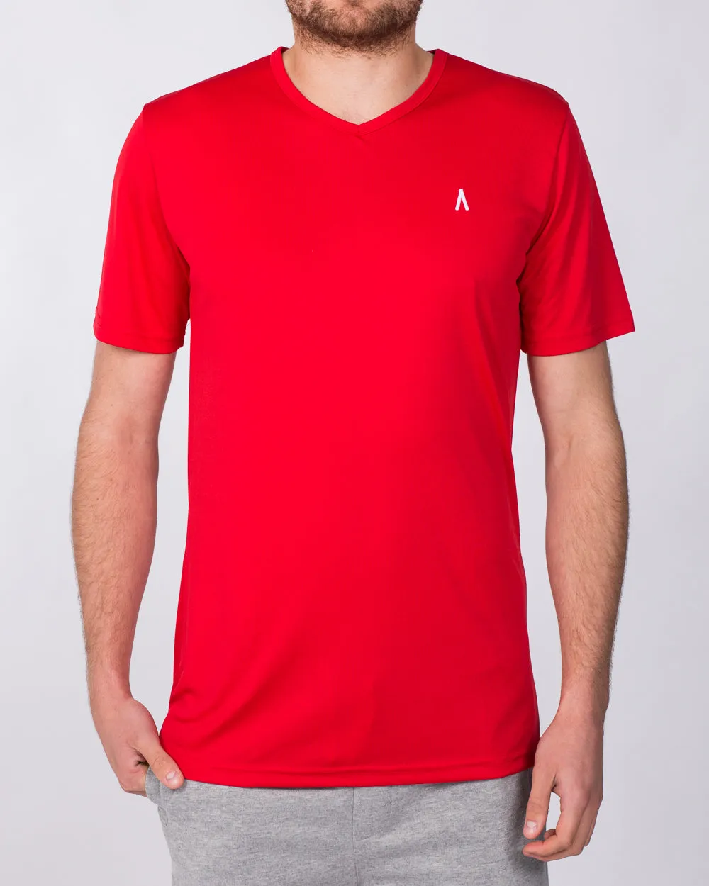 2t V-Neck Training Top (red)