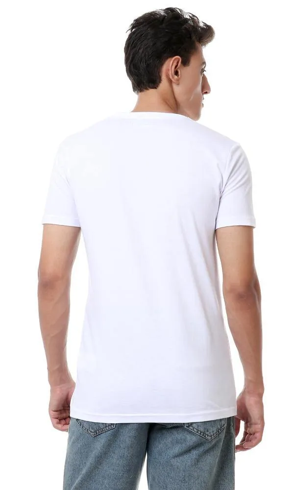 57470 Printed Stars Wars Short Sleeves White Tee