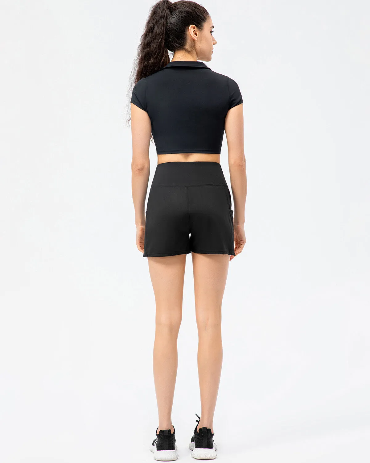 Adalyn Crop Top - Black