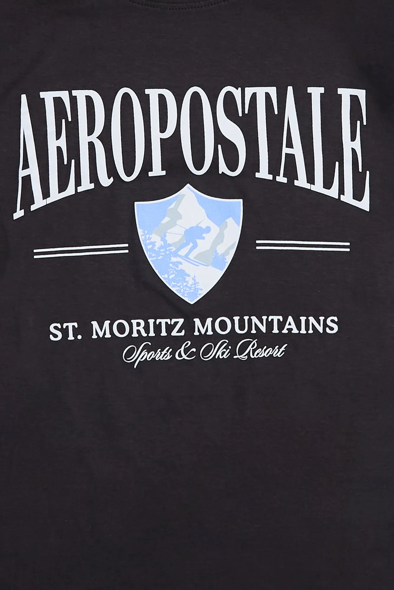 Aropostale St. Moritz Graphic Relaxed Tee