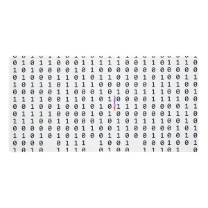 Binary Code Ones and Zeros, Matrix, CALMNESS DESIGNS,  Creative Designer's,  Gaming mouse pad