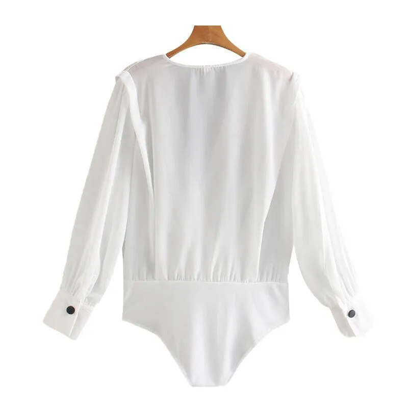 BODYSUIT WITH SNAP BUTOON