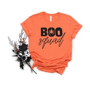 Boo Squad Adult T Shirt - Halloween - Office - School - Teacher - Grade Level - Fun Not So Scary Ghosts
