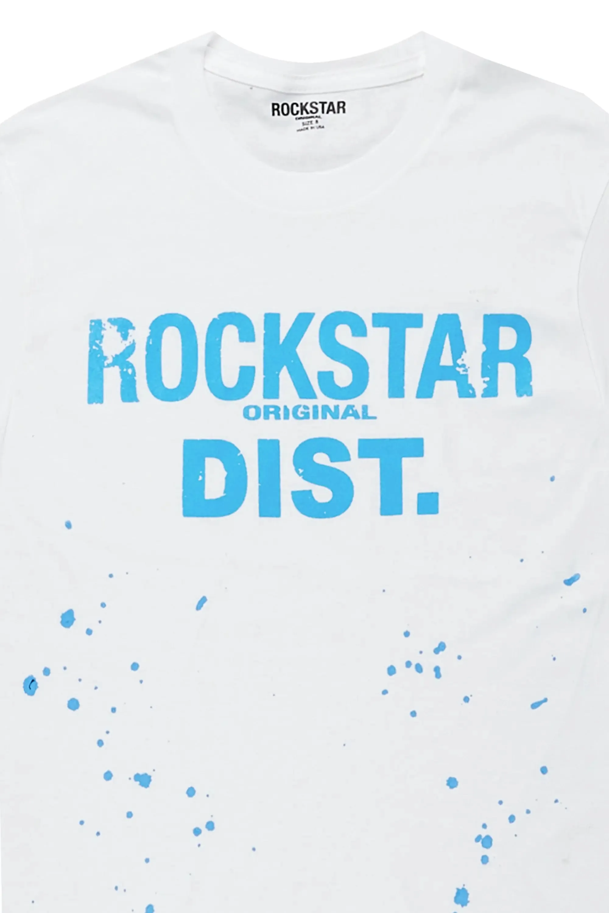 Boys Hani White Graphic T-Shirt