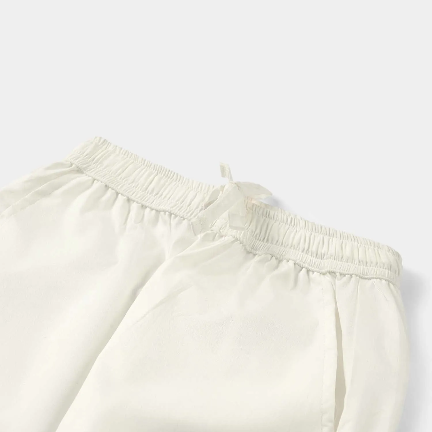 Boys Poly Viscose Eastern Pyjama-Off White