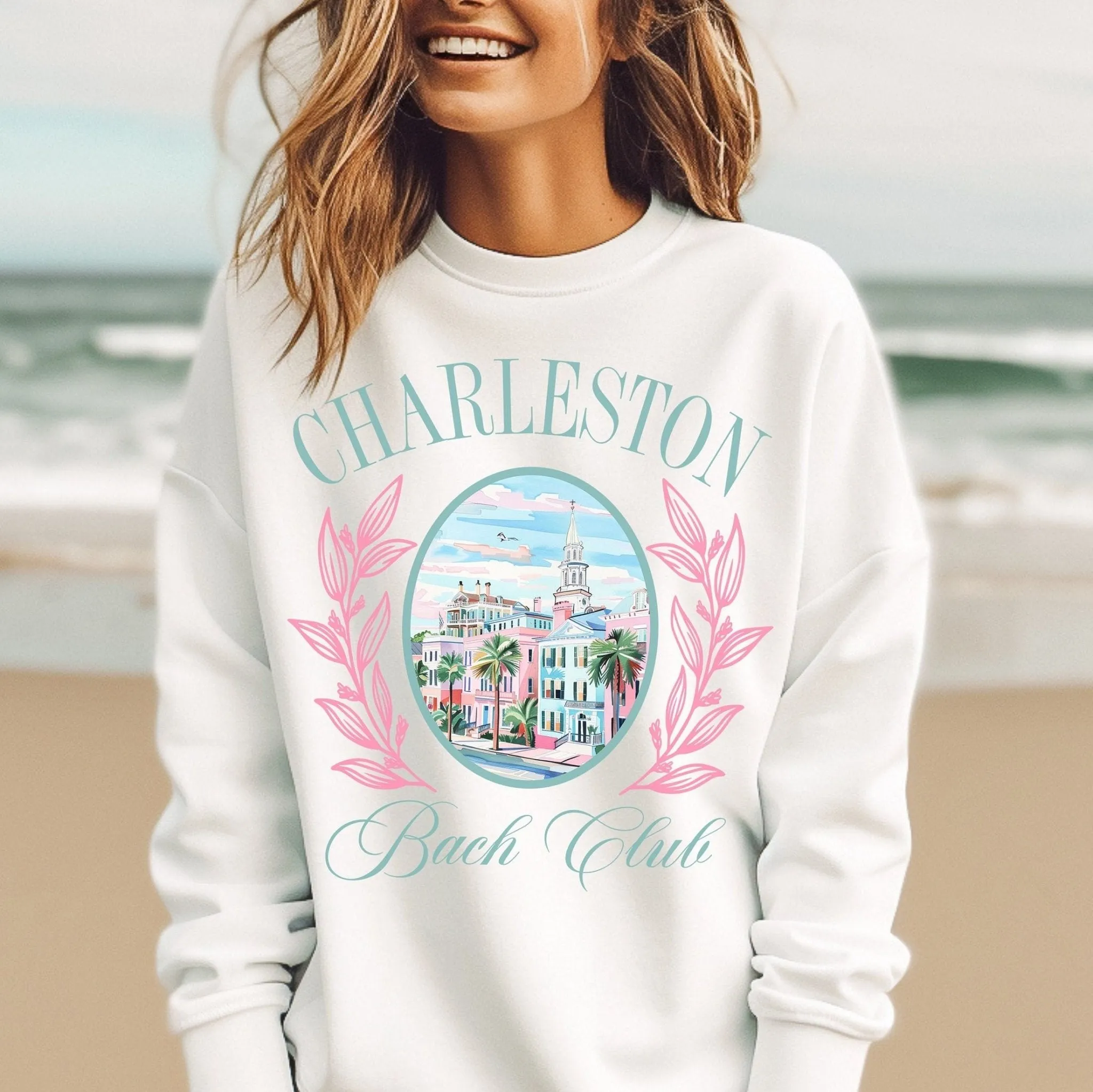 Charleston Bach Club Matching Bachelorette Party Shirts, Charleston Bach Tanks Sweatshirts