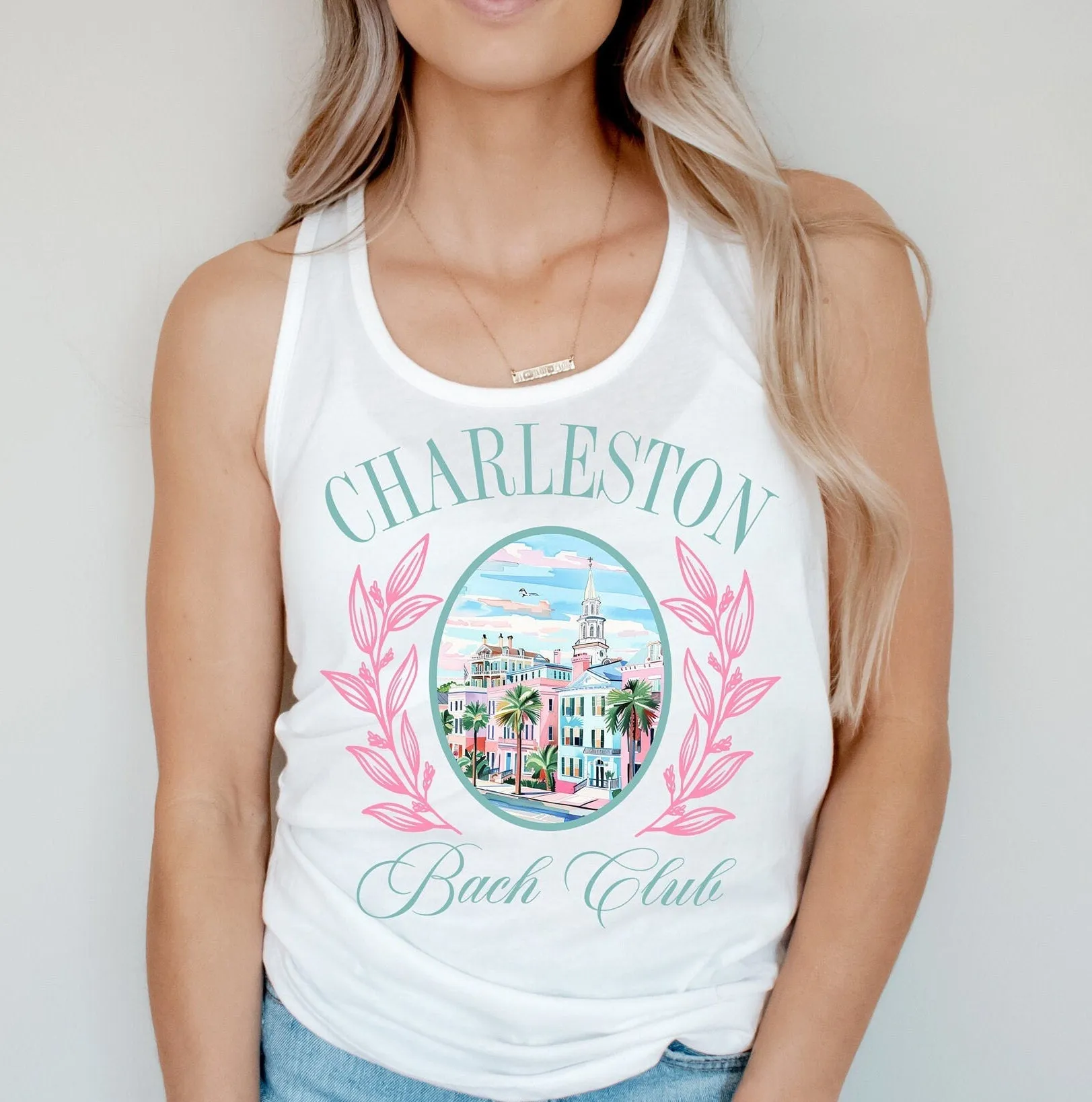 Charleston Bach Club Matching Bachelorette Party Shirts, Charleston Bach Tanks Sweatshirts