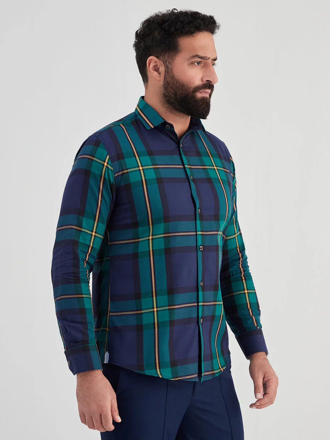 Check Trapped Shirt