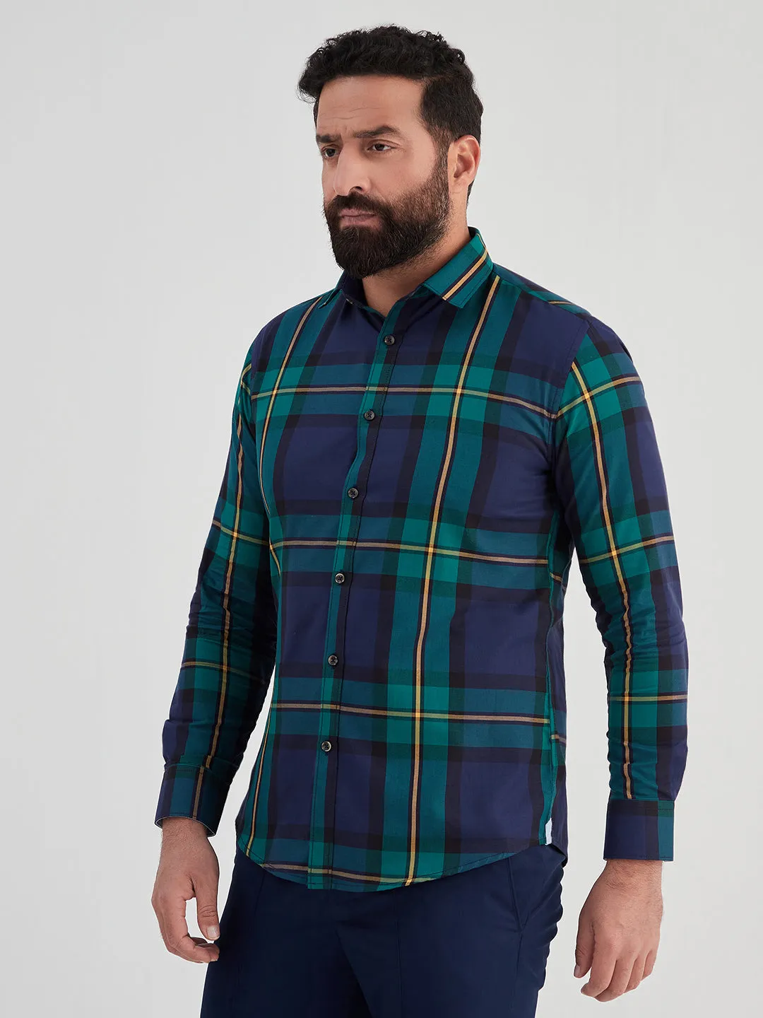 Check Trapped Shirt
