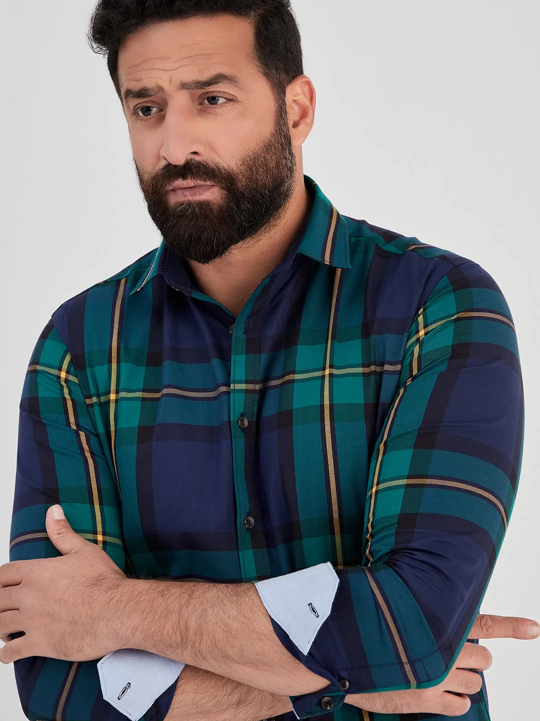 Check Trapped Shirt