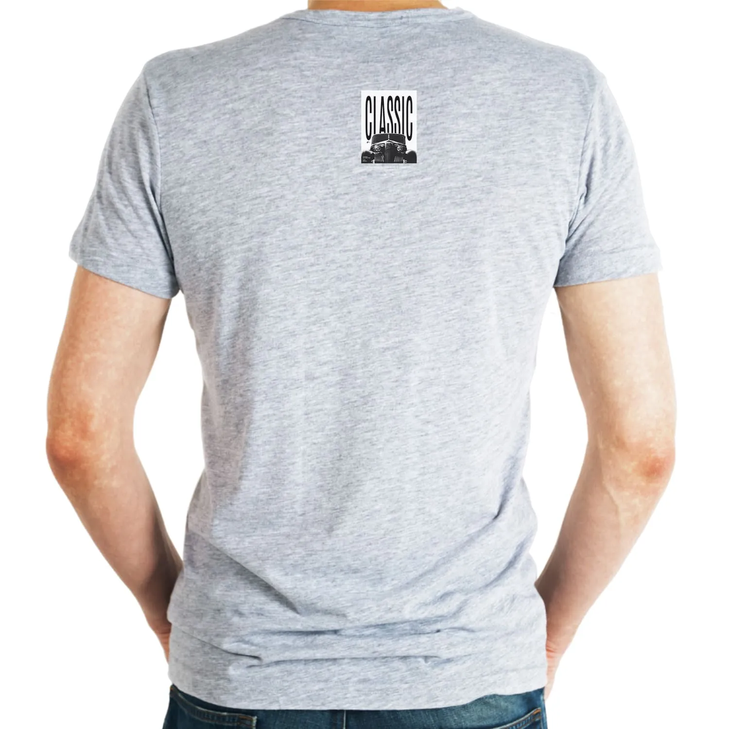 Classic Mens cotton printed T-shirt