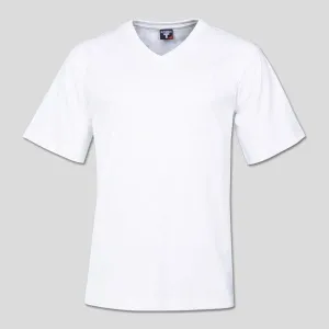 Combed Cotton V-Neck T-Shirt - Mens