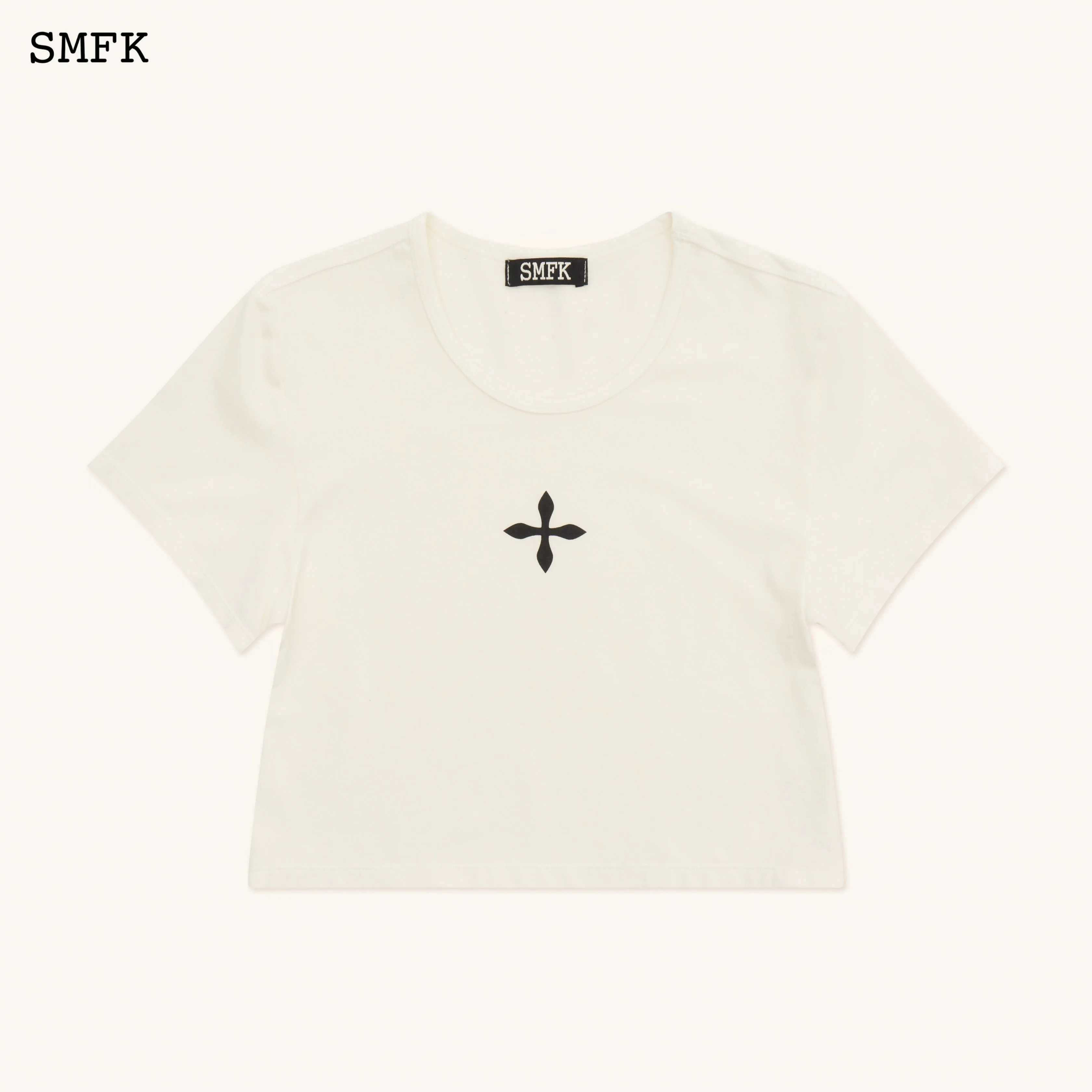 Compass Cross Classic Sporty Tights Tee In White