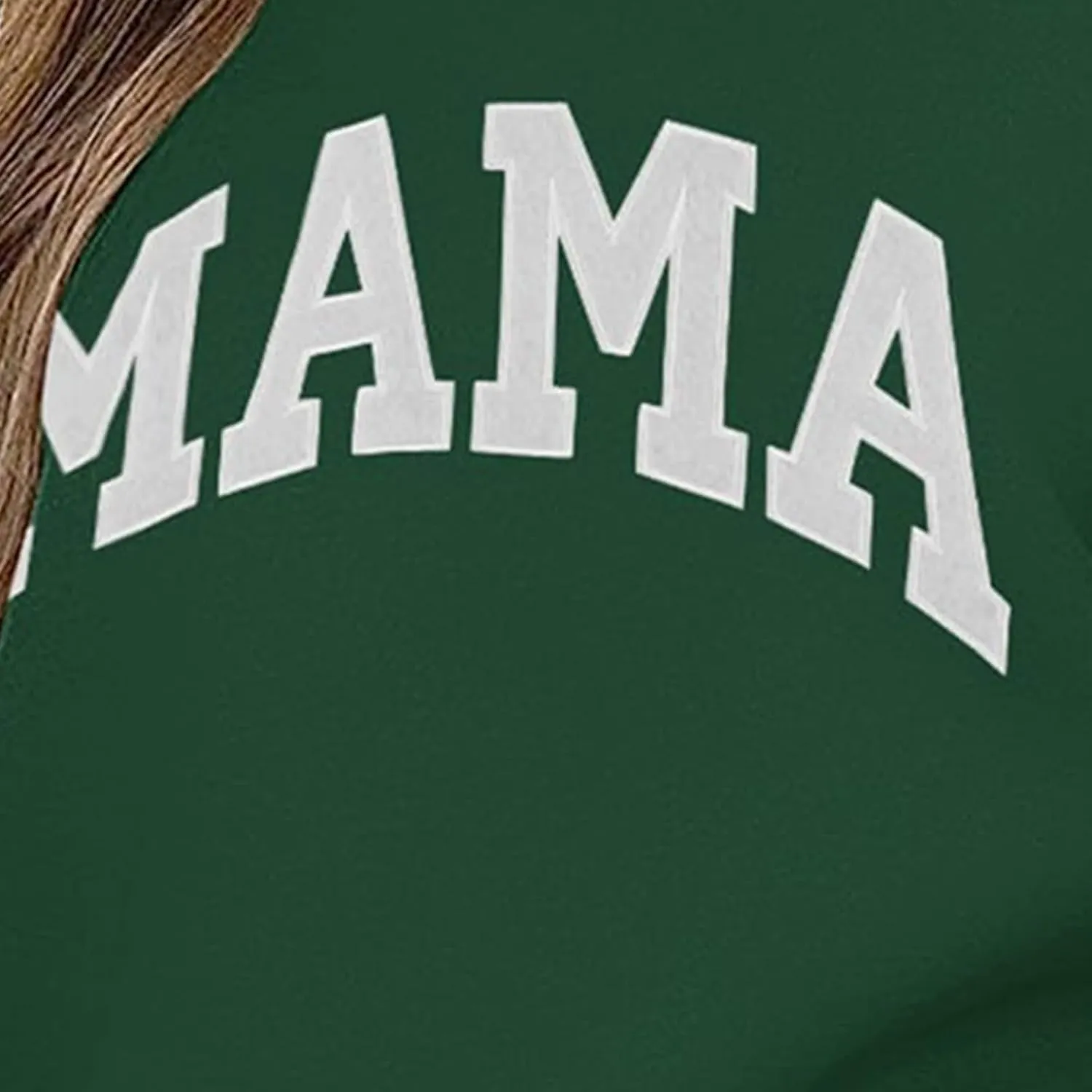 Crewneck Sweatshirt for Women Long Sleeve Mama Sweatshirts Casual Oversized Pullover Sweaters Lightweight Blouse Tops