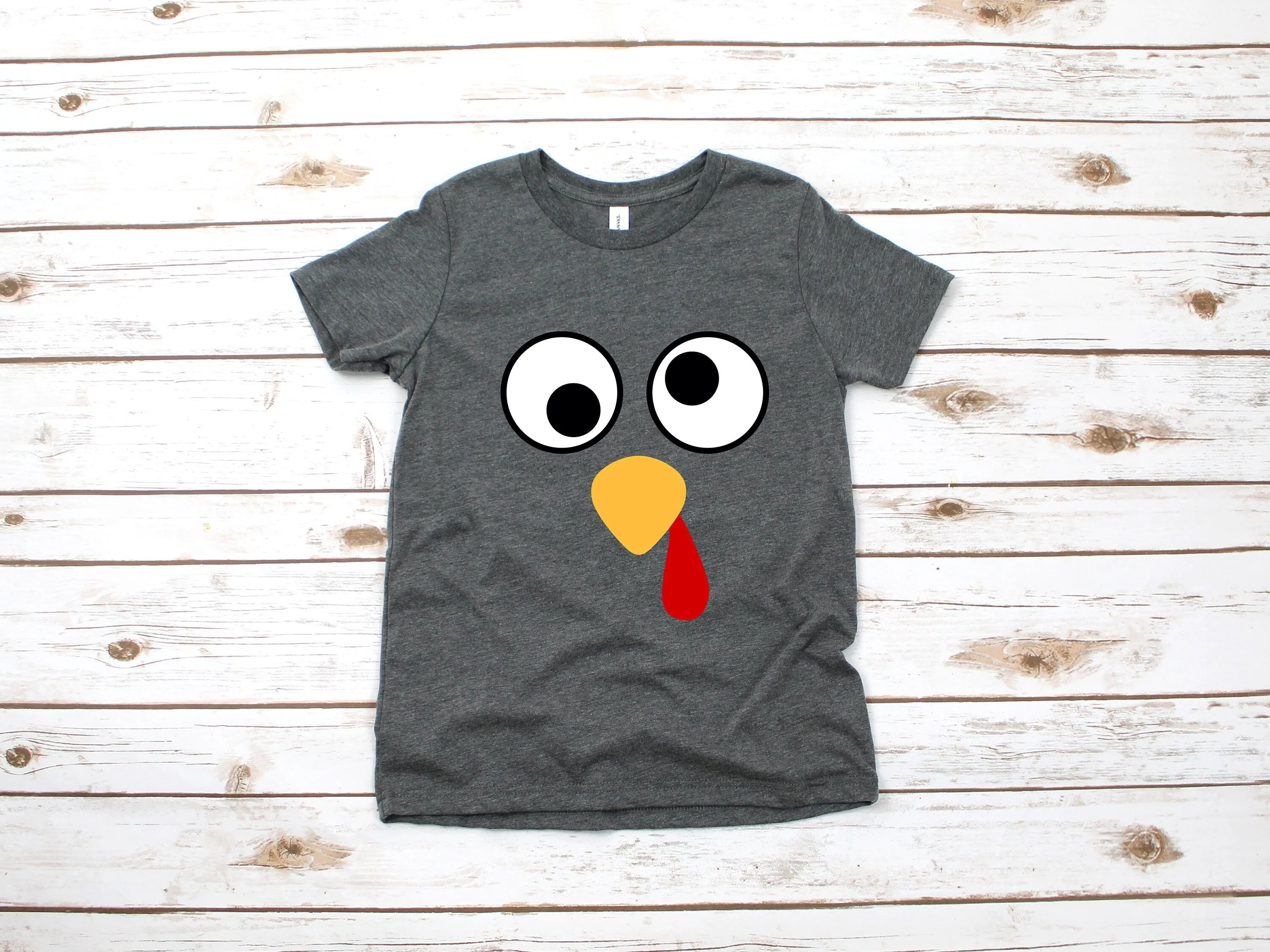 Cute Turkey Shirt - Youth Thanksgiving Shirt