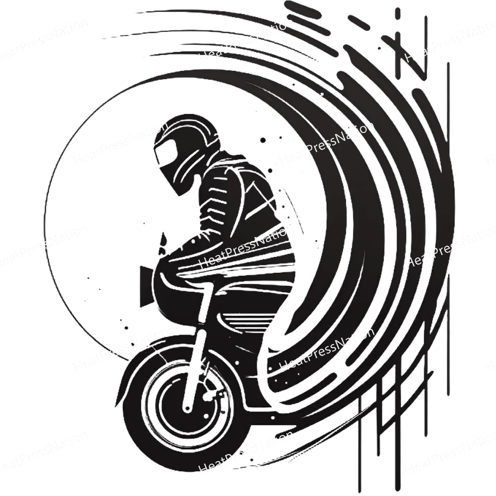 Dirt Bike Half Design