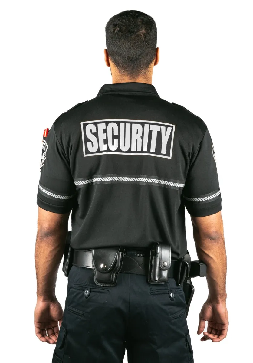 First Class Security Badge and Patch Patrol Polo Shirt