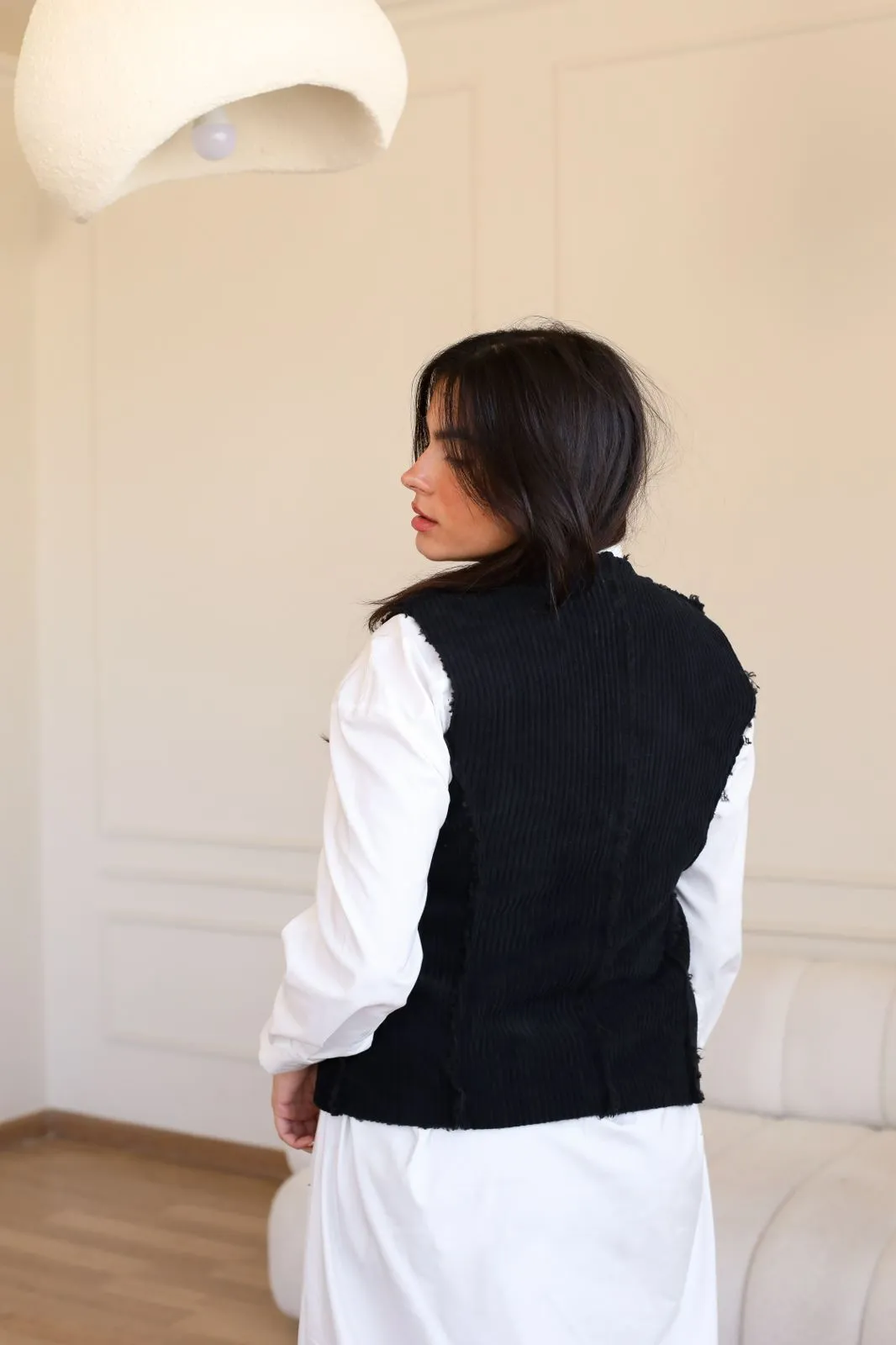 Fur vest