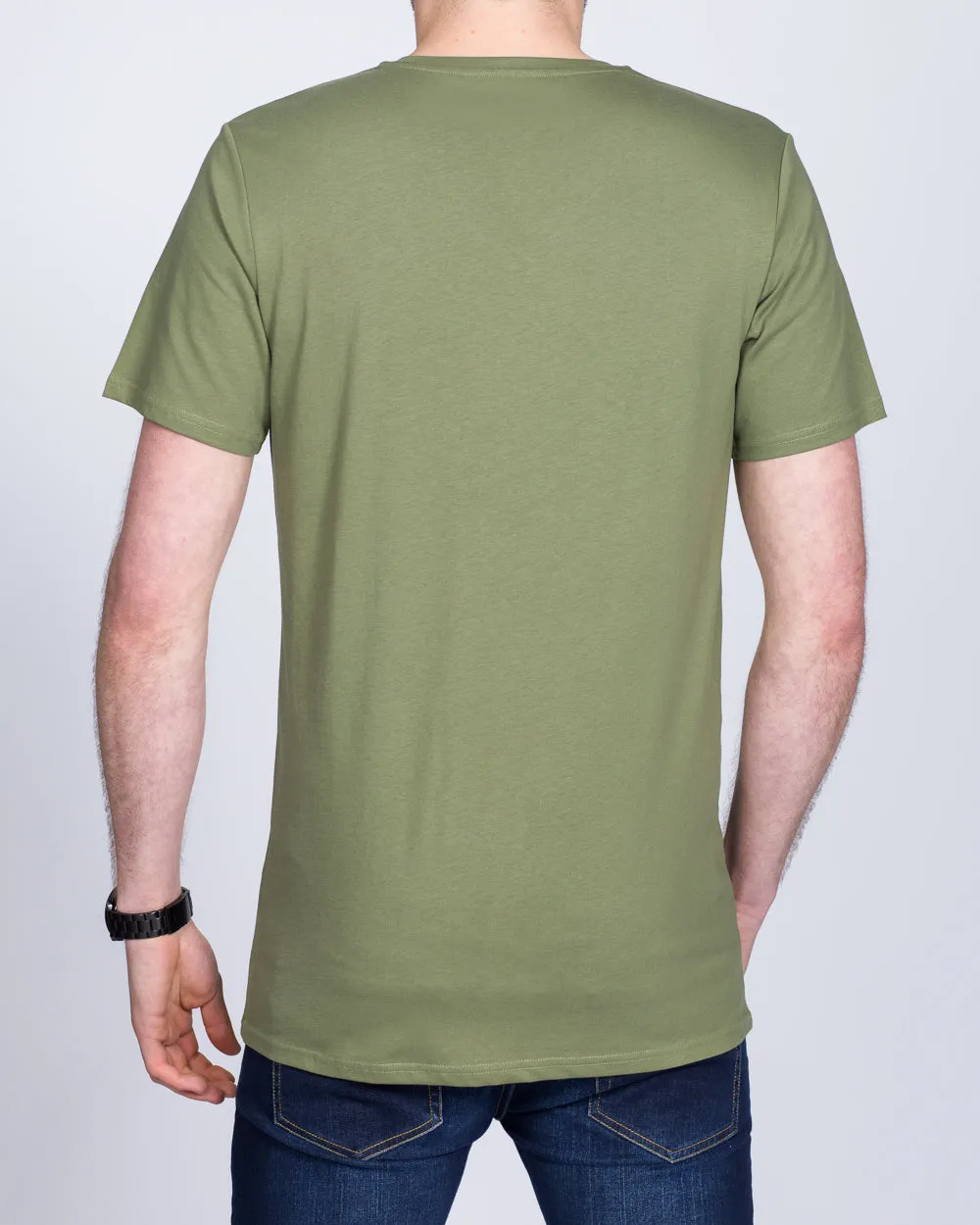 Girav New York Tall V-Neck (olive green)