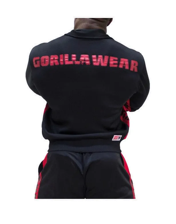 Gorilla Wear Track Jacket - Black/Red
