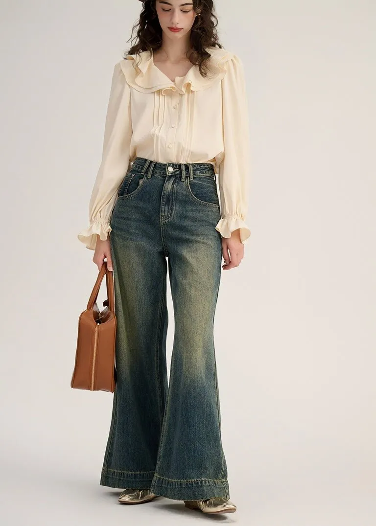 LACE COLLAR SWEET BLOUSE