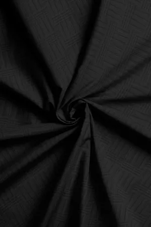 Line Textured Black