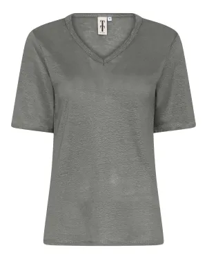 LinenTT V-neck T-shirt