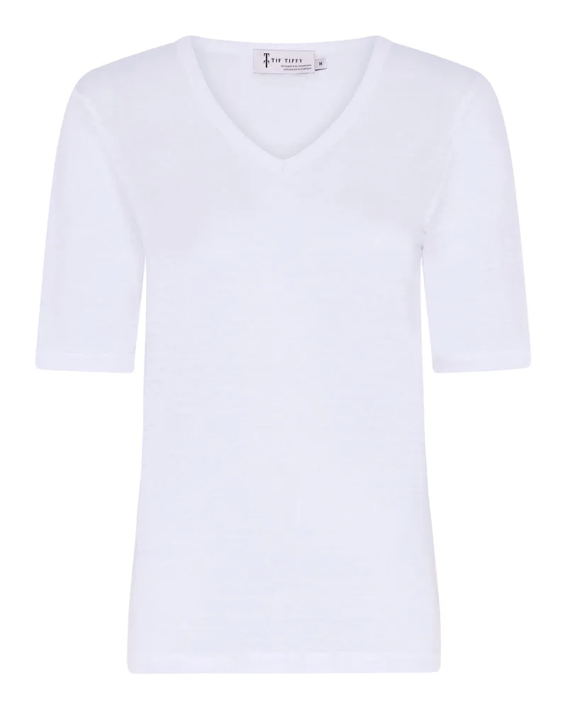 LinenTT V-neck T-shirt