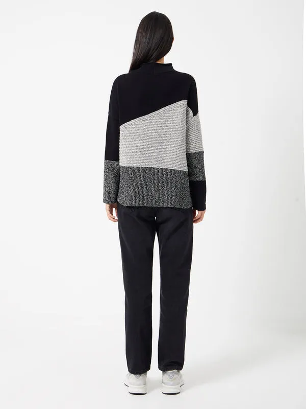 Lotty Colour Block Knit Patch