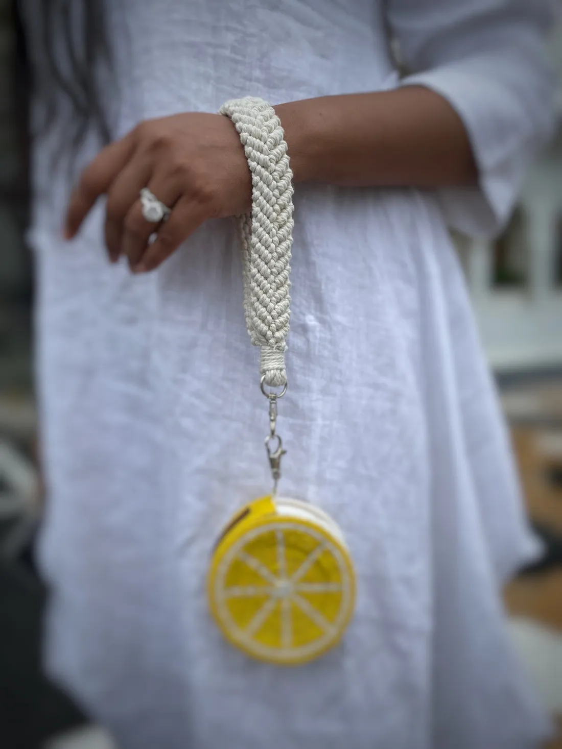 Macrame Wristlet Belt