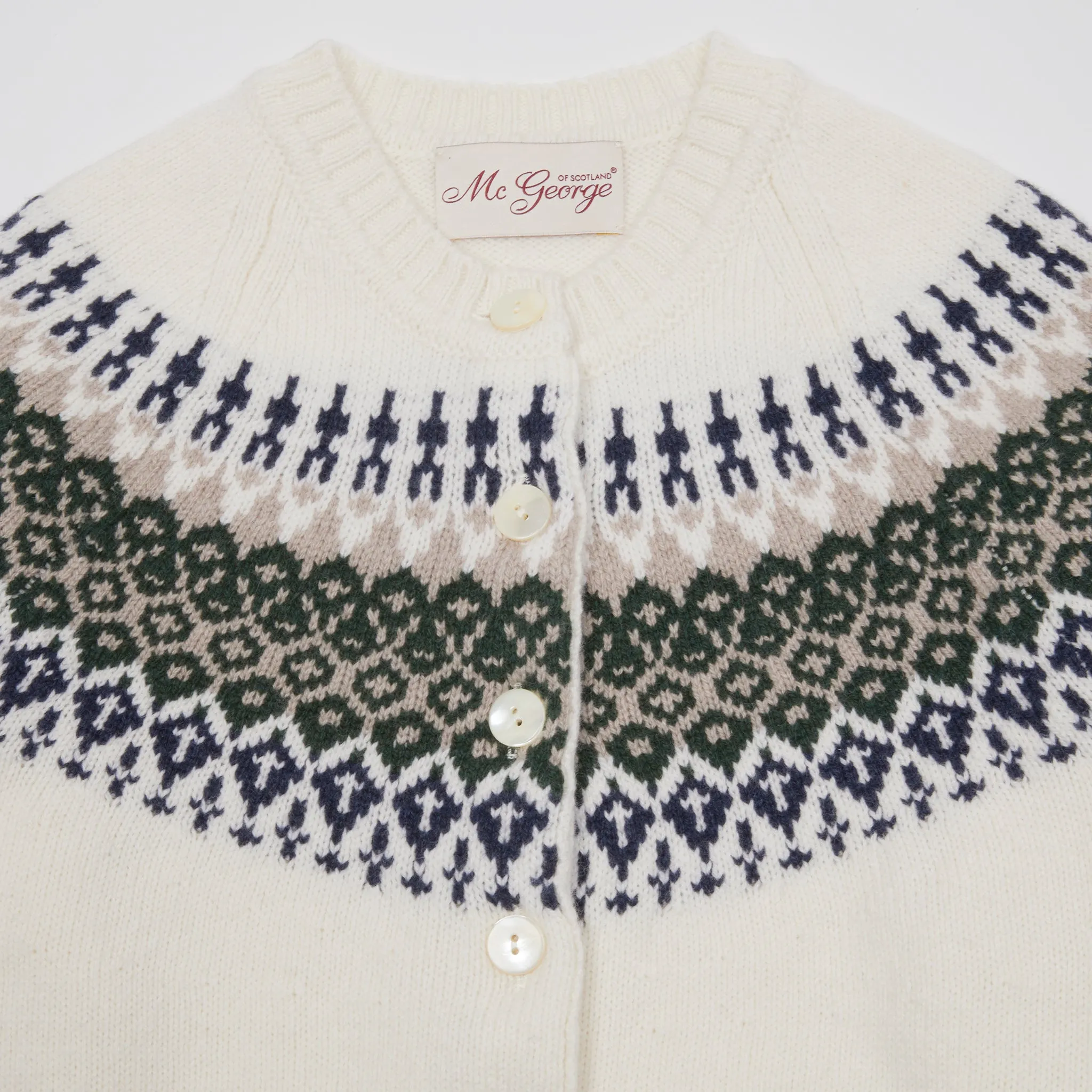 McGeorge Women's Fair Isle Cardigan