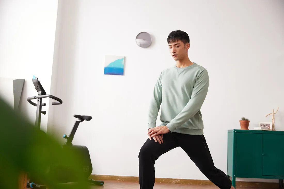 Men's Fitness Jogging Bottoms 500 - Black