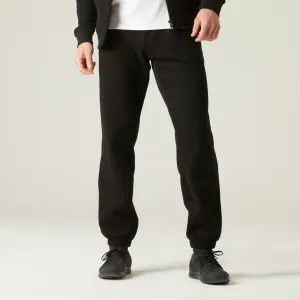 Men's Fitness Jogging Bottoms 500 - Black
