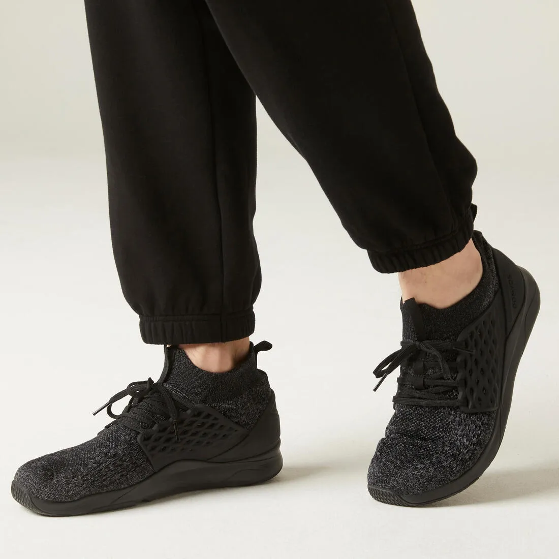 Men's Fitness Jogging Bottoms 500 - Black