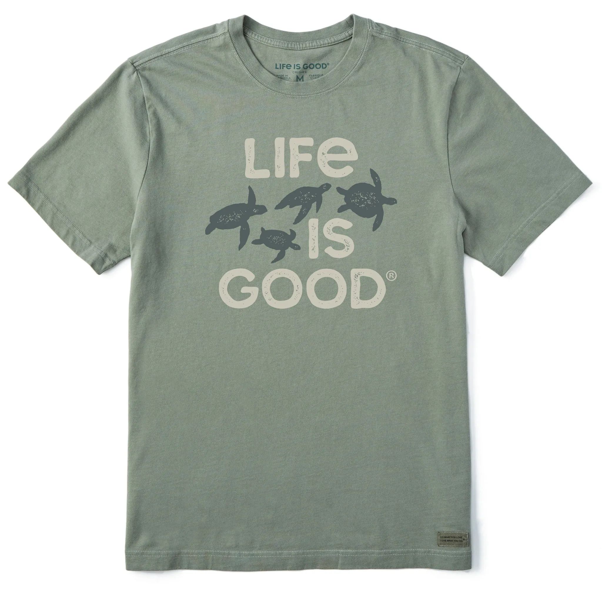 Men's Life is Good Turtles Short Sleeve Tee