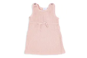 Merino Wool Knit Soft Rose Dress