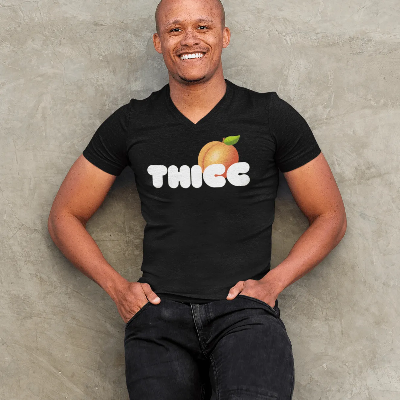 NEW THICC V-Neck Tee
