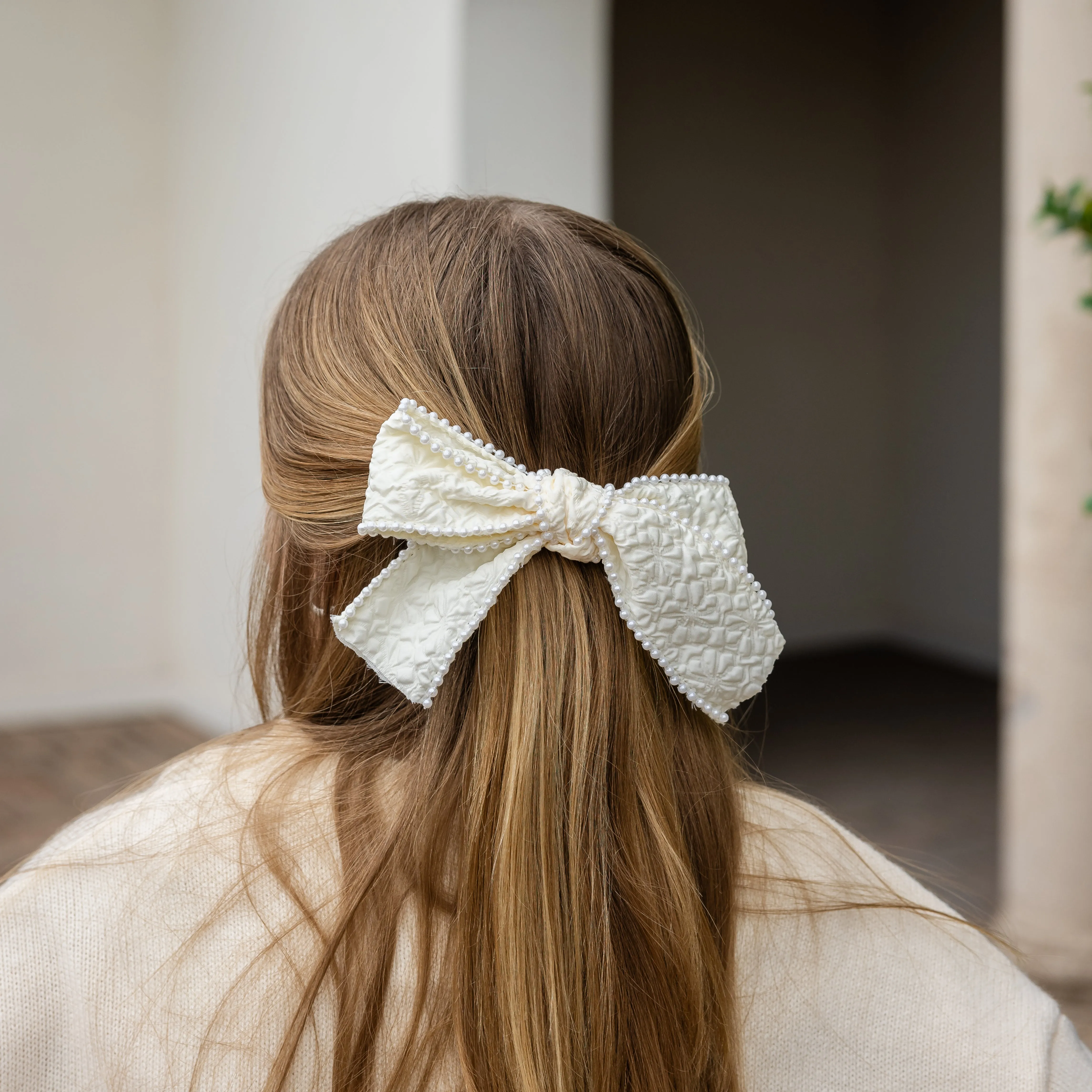 Phoebe Girls Sweater - Cream
