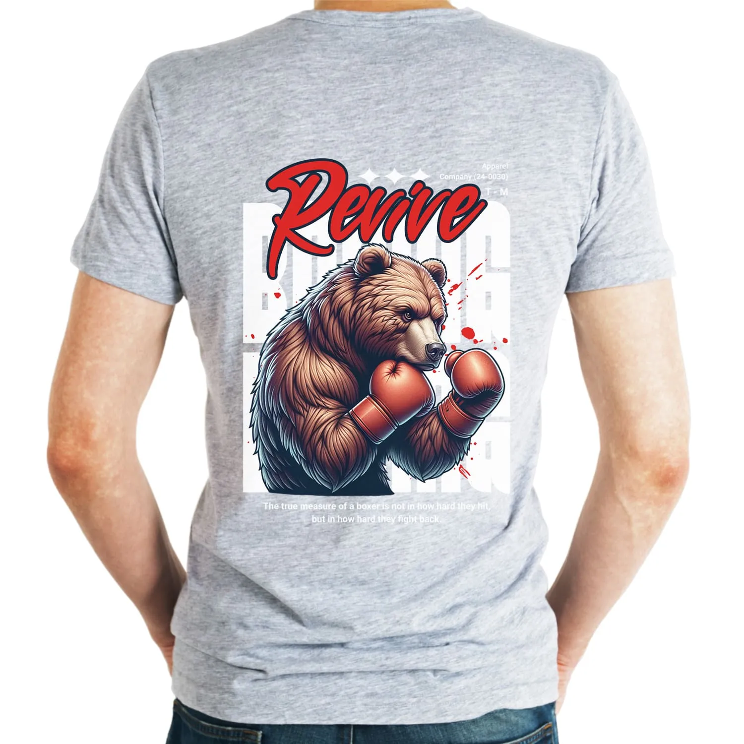 Revive Mens cotton printed T-shirt