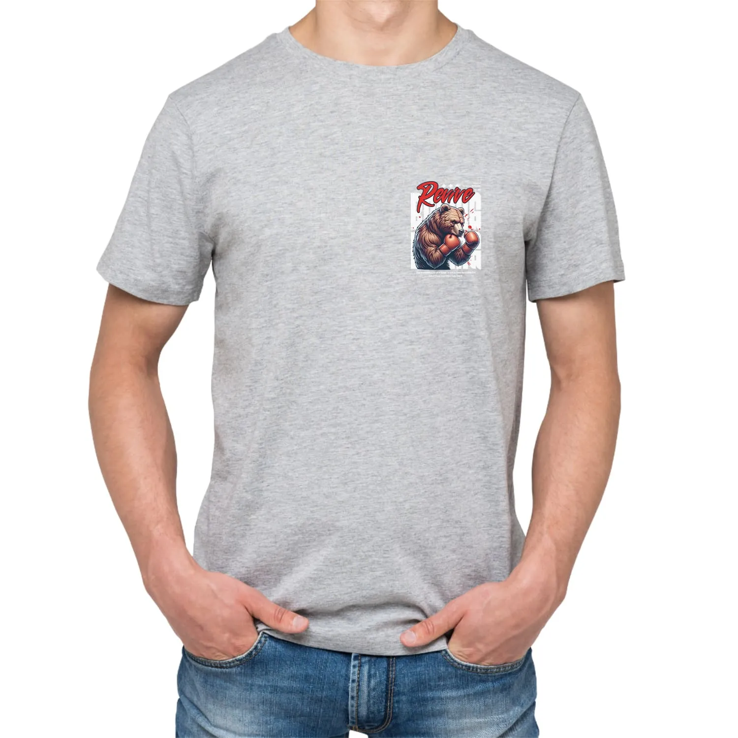 Revive Mens cotton printed T-shirt