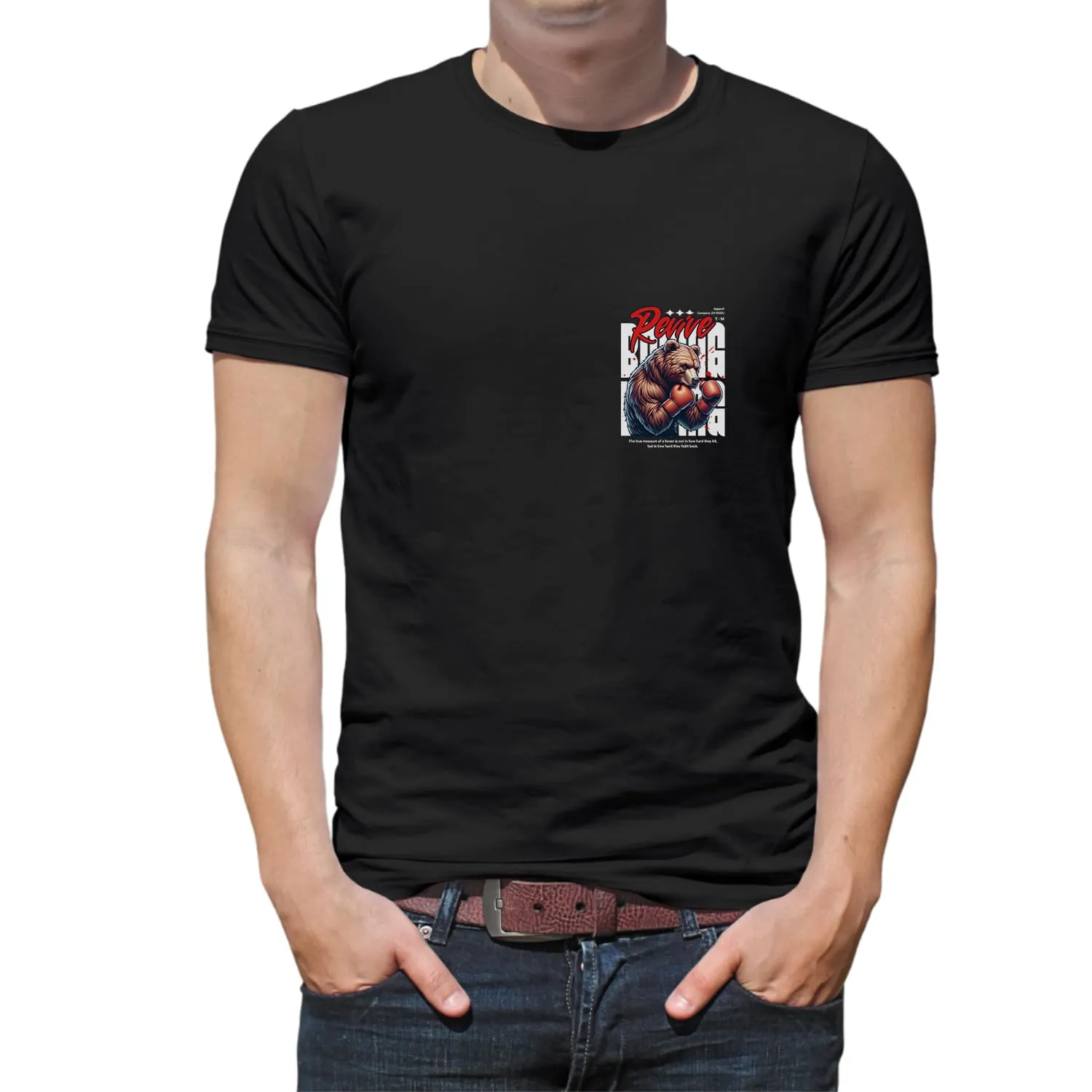 Revive Mens cotton printed T-shirt