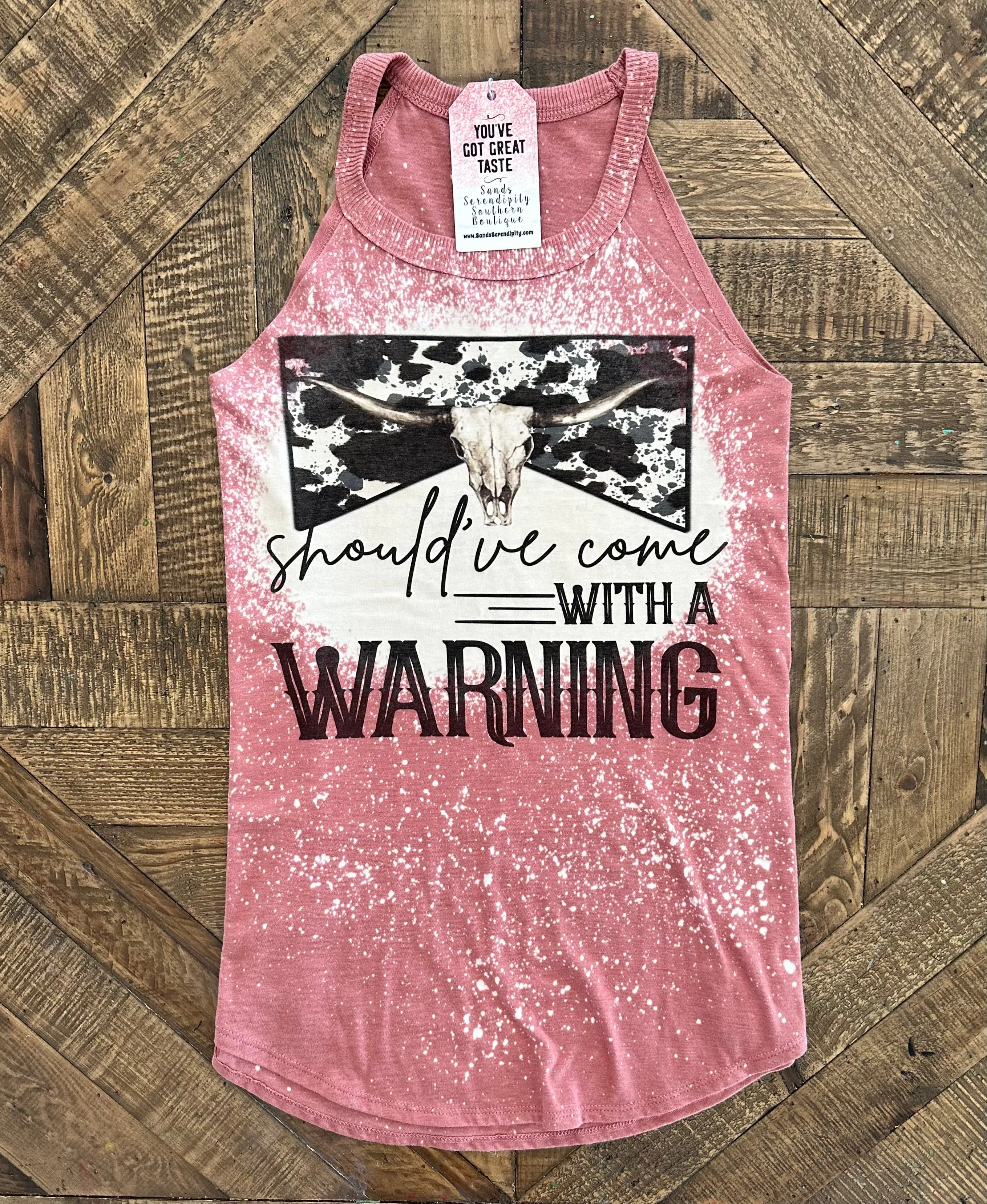 Should’ve Come With A Warning Tank ⛔️
