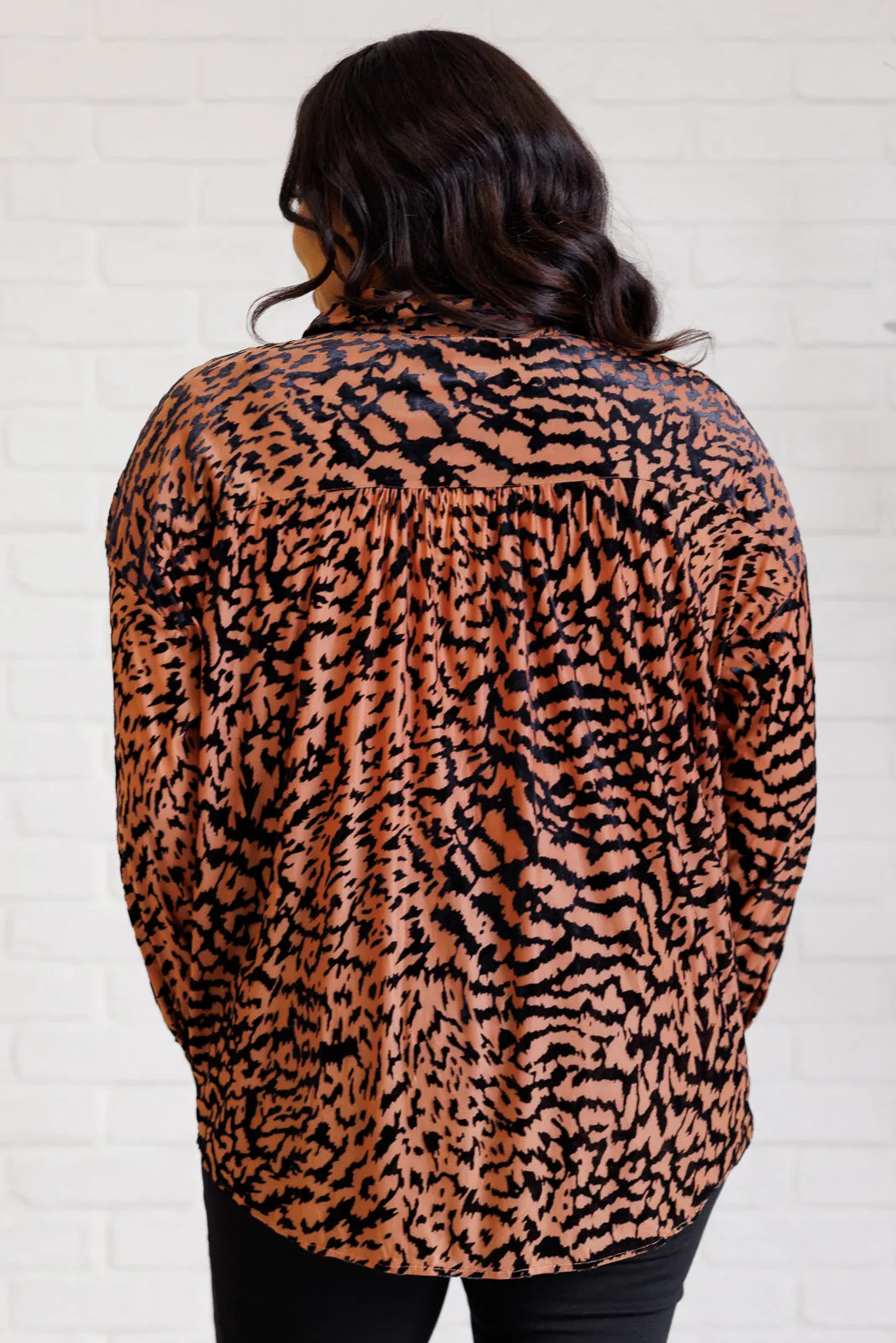 So Fierce Animal Print Blouse (Online Exclusive)