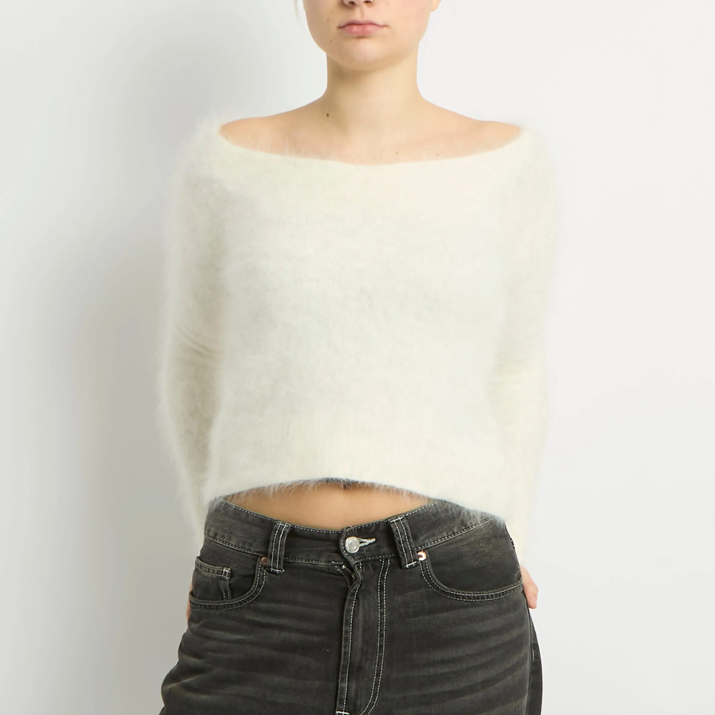 Soft Knitted Sweatshirt - UK 10