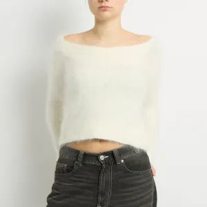 Soft Knitted Sweatshirt - UK 10