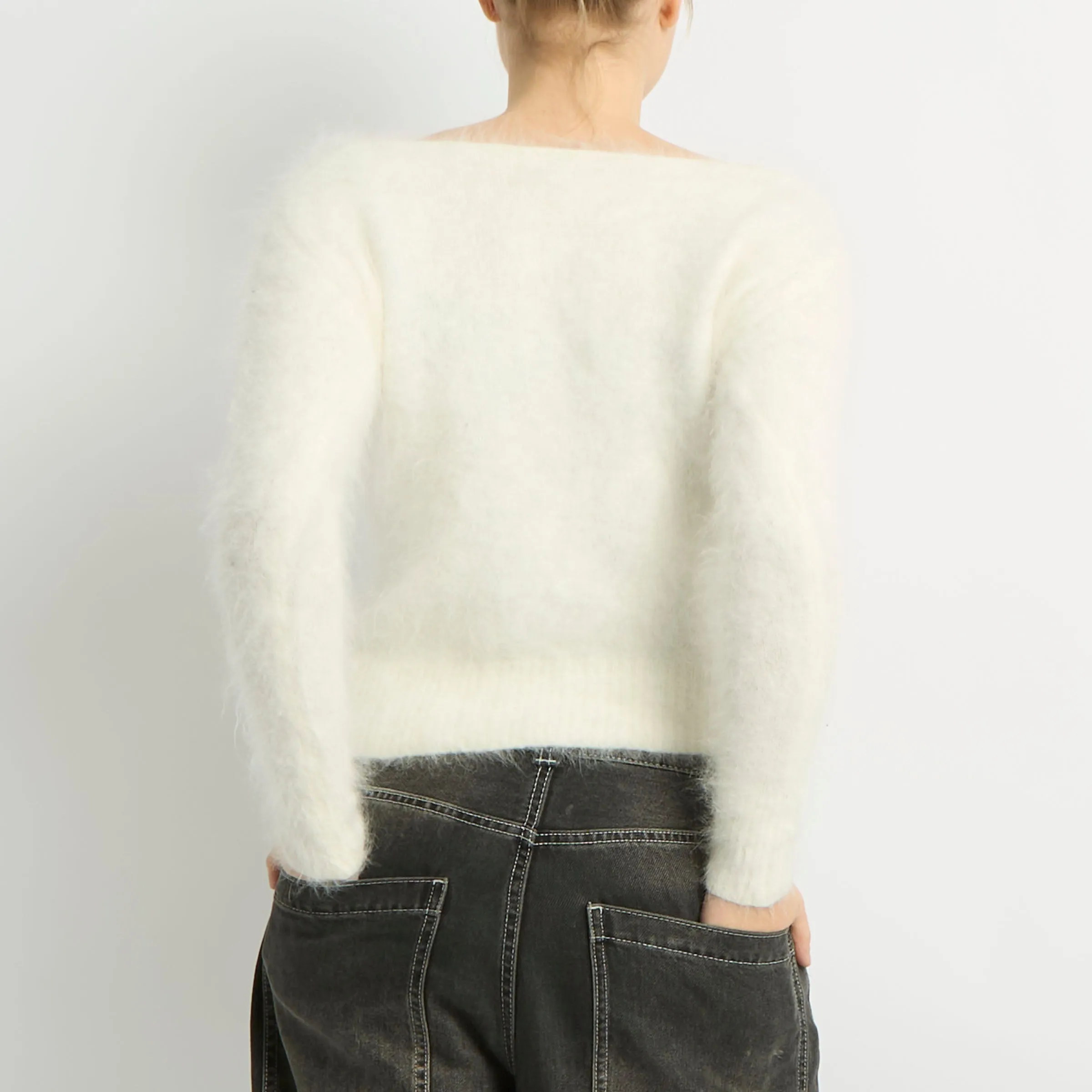 Soft Knitted Sweatshirt - UK 10