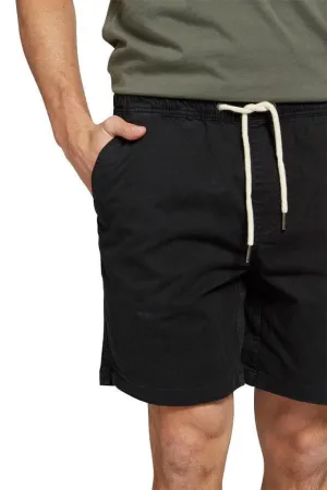 THE ACADEMY BRAND VOLLEY SHORT - BLACK