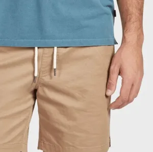THE ACADEMY BRAND VOLLEY SHORT - TAN
