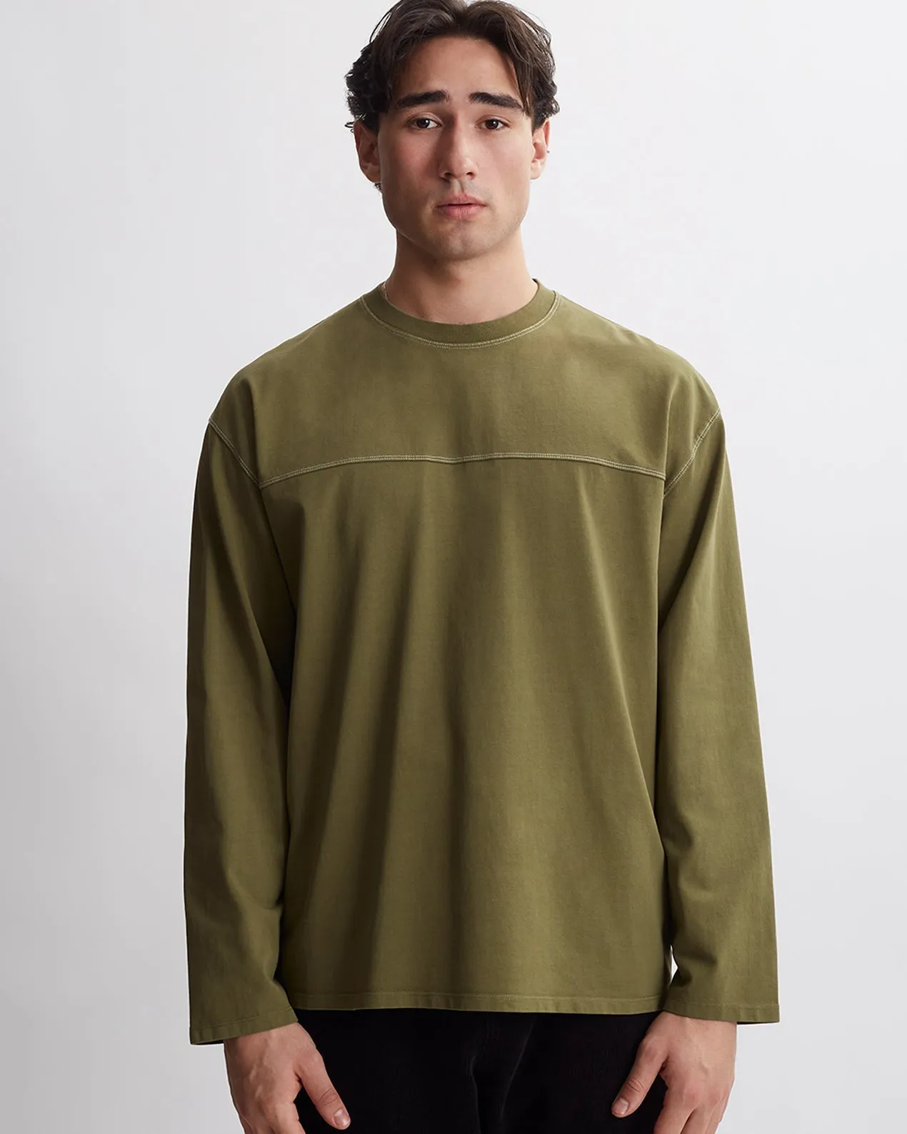 Varsity Relaxed Long Sleeve Tee